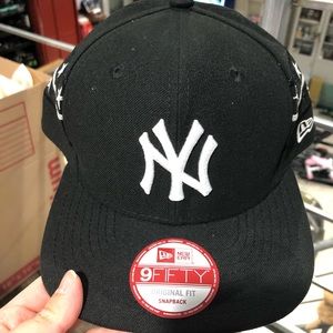 Black NY Snapback